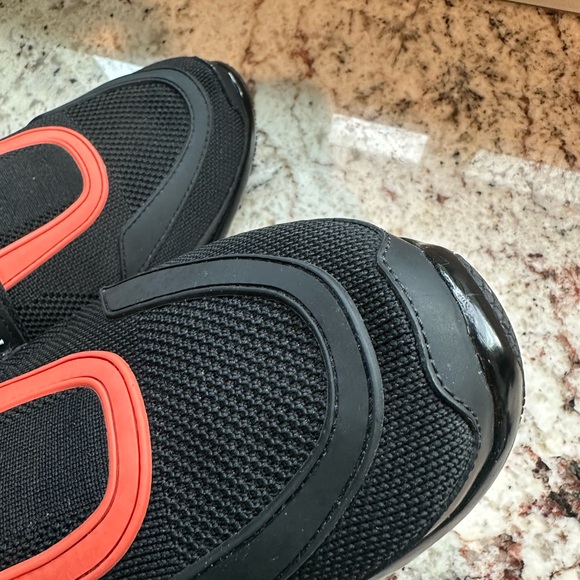 Prada Black and Red Men's Sneakers - Picture 8 of 9